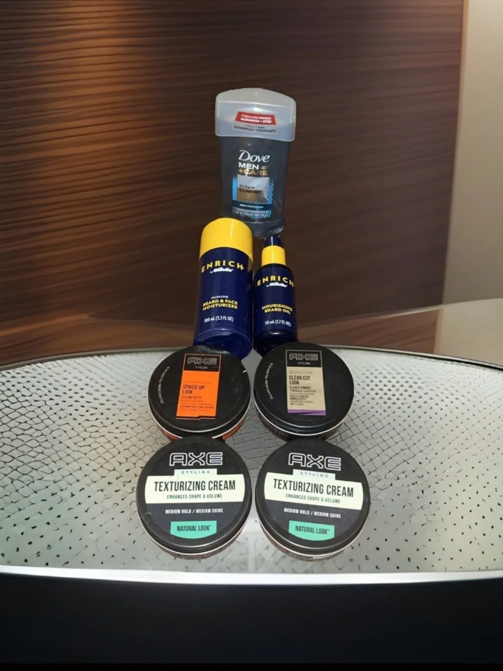 Mens Skin & Hair Care Dove Men+Care + Axe Texturizing Creams Bundle Enrich
